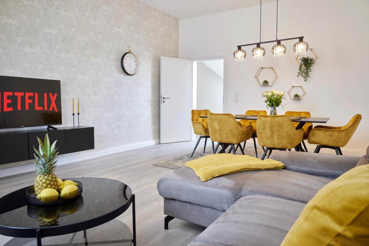Schlossberg Residences - Xxl-Design-Apartment Mit Schlossblick Fuer Bis Zu 12 Personen Schwetzingen Kültér fotó